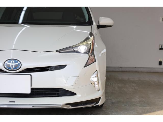 プリウス Aツーリングセレクション モデリスタエアロ ケンウッド9型SDナビ Bカメラ セーフティセンス インテリジェントクリアランスソナー 禁煙車 純正17インチAW BSM HUD シートヒーター レザーシート スペアタイヤ ETC(29枚目)