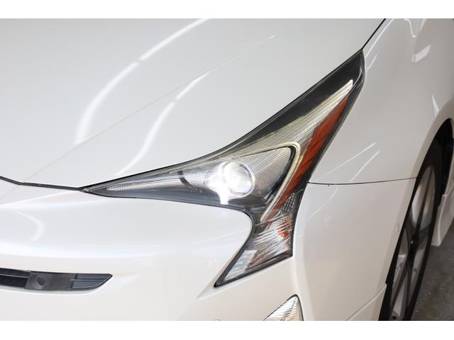 プリウス Aツーリングセレクション モデリスタエアロ ケンウッド9型SDナビ Bカメラ セーフティセンス インテリジェントクリアランスソナー 禁煙車 純正17インチAW BSM HUD シートヒーター レザーシート スペアタイヤ ETC(31枚目)