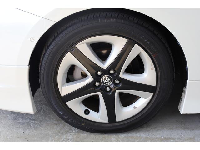 プリウス Aツーリングセレクション モデリスタエアロ ケンウッド9型SDナビ Bカメラ セーフティセンス インテリジェントクリアランスソナー 禁煙車 純正17インチAW BSM HUD シートヒーター レザーシート スペアタイヤ ETC(36枚目)