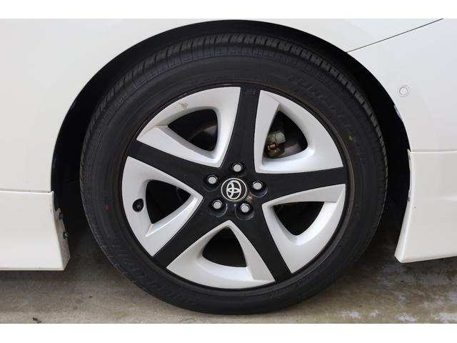 プリウス Aツーリングセレクション モデリスタエアロ ケンウッド9型SDナビ Bカメラ セーフティセンス インテリジェントクリアランスソナー 禁煙車 純正17インチAW BSM HUD シートヒーター レザーシート スペアタイヤ ETC(38枚目)