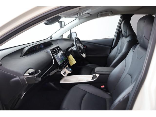 プリウス Aツーリングセレクション モデリスタエアロ ケンウッド9型SDナビ Bカメラ セーフティセンス インテリジェントクリアランスソナー 禁煙車 純正17インチAW BSM HUD シートヒーター レザーシート スペアタイヤ ETC(40枚目)