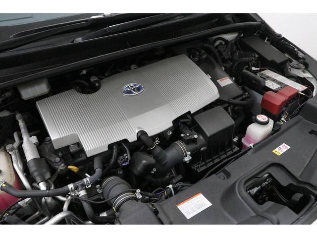 プリウスＰＨＶ Ａプレミアム　後期型　５人乗り　本革シート　純正９型ＳＤフルセグナビ　ＢＴ接続　パラミックビューモニター　インテリジェントクリアランスソナー　踏み間違い防止　セーフティセンス　禁煙車　ＡＣ１５００Ｗ電源　ＢＳＭ（79枚目）