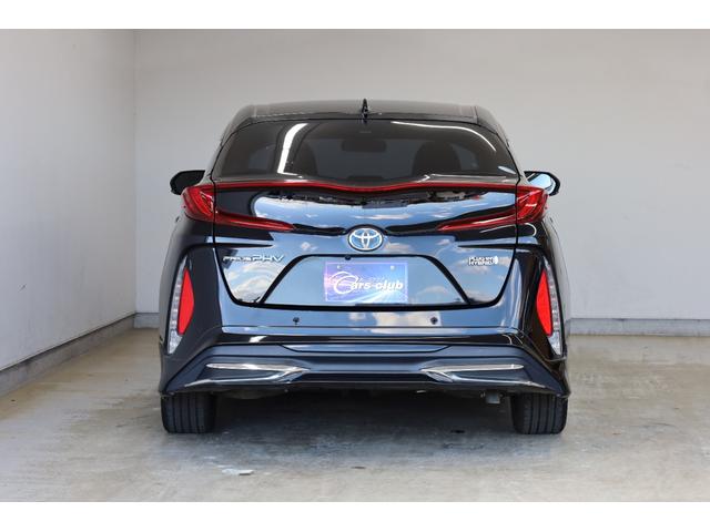 プリウスPHV Sセーフティパッケージ 後期型5人乗り モデリスタフルエアロ 純正9型SDナビ 全方位カメラ 禁煙車 セーフティセンス ICS BSM LEDヘッドライト レオニン18インチAW レーダークルコン ETC 純正ラゲージトレイ(25枚目)