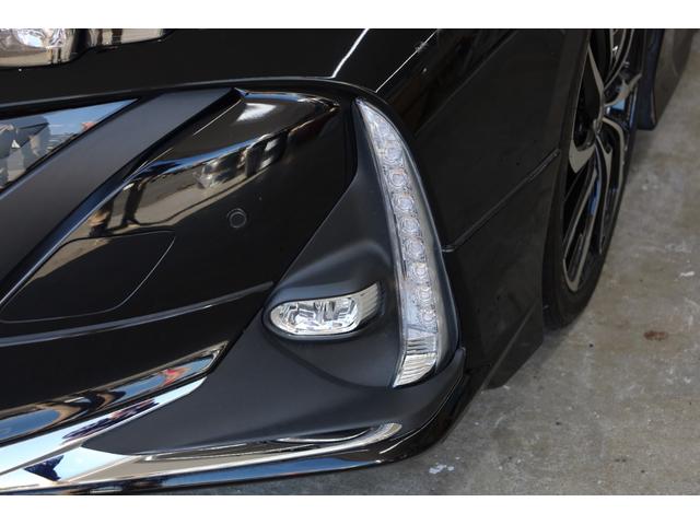 プリウスPHV Sセーフティパッケージ 後期型5人乗り モデリスタフルエアロ 純正9型SDナビ 全方位カメラ 禁煙車 セーフティセンス ICS BSM LEDヘッドライト レオニン18インチAW レーダークルコン ETC 純正ラゲージトレイ(33枚目)
