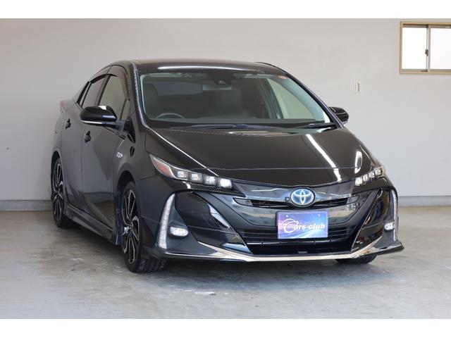 プリウスPHV Sセーフティパッケージ 後期型5人乗り モデリスタフルエアロ 純正9型SDナビ 全方位カメラ 禁煙車 セーフティセンス ICS BSM LEDヘッドライト レオニン18インチAW レーダークルコン ETC 純正ラゲージトレイ(77枚目)