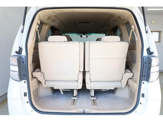 ヴェルファイア ２．４Ｘ　両側電動スライドドア　禁煙車　純正８型ＨＤＤナビ　ＢＴ接続　バックカメラ　クリアランスソナー　左右独立ＡＡＣ　リヤＡＡＣ　ＨＩＤヘッドライト　オートライト　純正１６インチＡＷ　ＥＴＣ　純正フロアマット（74枚目）