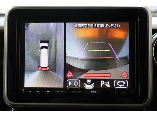 スペーシアカスタム ハイブリッドＸＳターボ　ユーザー下取車　両側電動スライドドア　デュアルセンサーブレーキサポート　純正９型ＳＤナビ　全方位カメラ　アルパイン１０．１型後席モニター　ＨＵＤ　禁煙　バックソナー　純正１５インチＡＷ　シートヒーター（10枚目）