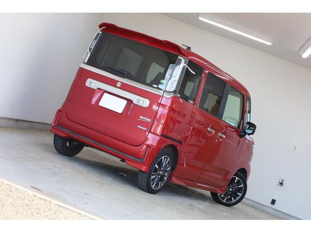スペーシアカスタム ハイブリッドＸＳターボ　ユーザー下取車　両側電動スライドドア　デュアルセンサーブレーキサポート　純正９型ＳＤナビ　全方位カメラ　アルパイン１０．１型後席モニター　ＨＵＤ　禁煙　バックソナー　純正１５インチＡＷ　シートヒーター（12枚目）
