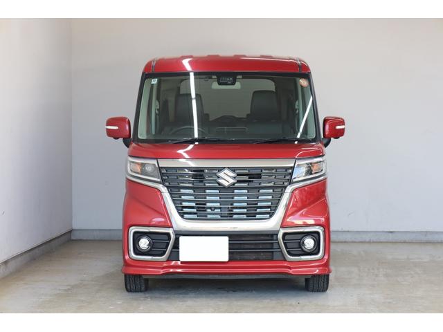 スペーシアカスタム ハイブリッドＸＳターボ　ユーザー下取車　両側電動スライドドア　デュアルセンサーブレーキサポート　純正９型ＳＤナビ　全方位カメラ　アルパイン１０．１型後席モニター　ＨＵＤ　禁煙　バックソナー　純正１５インチＡＷ　シートヒーター（22枚目）