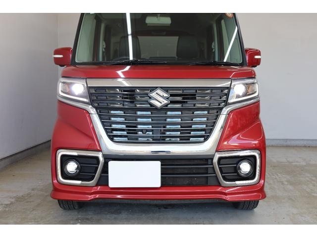 スペーシアカスタム ハイブリッドＸＳターボ　ユーザー下取車　両側電動スライドドア　デュアルセンサーブレーキサポート　純正９型ＳＤナビ　全方位カメラ　アルパイン１０．１型後席モニター　ＨＵＤ　禁煙　バックソナー　純正１５インチＡＷ　シートヒーター（27枚目）