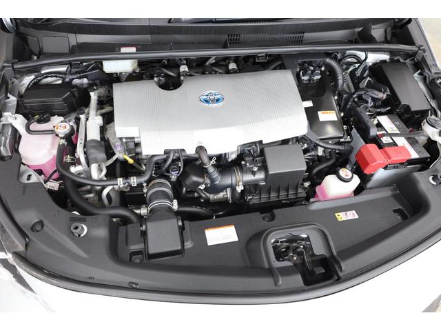 プリウスＰＨＶ Ａ　後期型　５人乗り　寒冷地仕様　モデリスタフルエアロ　改良後セーフティセンス　純正９型ＳＤナビ　全方位カメラ　ＩＣＳ　ＢＳＭ　禁煙車　モデリスタ１５インチＡＷ　ＡＣ１５００Ｗ　置くだけ充電　パワーシート（79枚目）