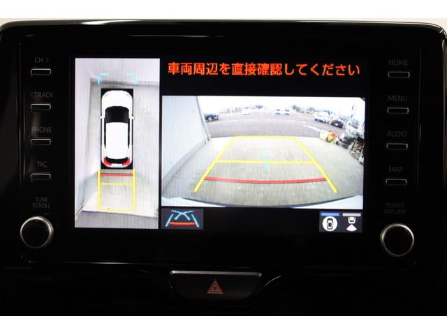 ヤリスクロス ハイブリッドＺ　ユーザー下取車　純正８型ディスプレイ　フルセグＴＶ　全方位カメラ　セーフティセンス　インテリジェントクリアランスソナー　ブラインドスポットモニター　純正１８インチＡＷ　パワーシート　シートヒーター（6枚目）