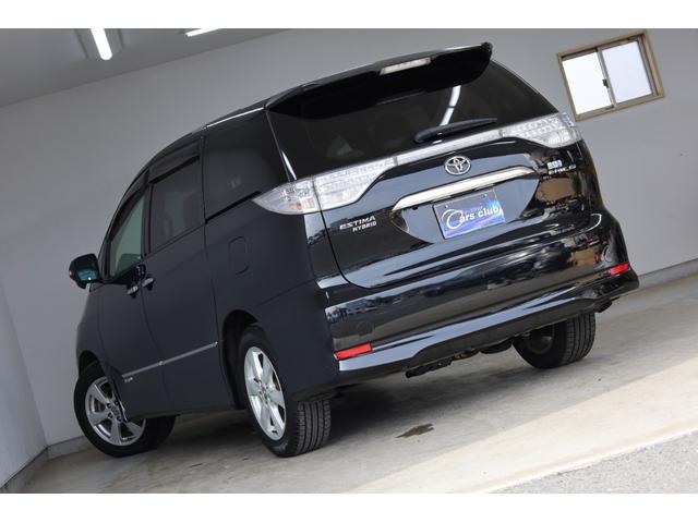 エスティマハイブリッド G 4WD ワンオーナー 両側電動スライドドア 純正8型HDDナビ Bカメラ 禁煙車 ダブルAAC パワーシート シートヒーター 純正17インチAW 脱着式デッキボード AC1500W オットマン ETC(11枚目)