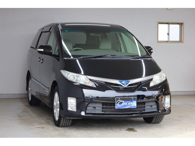 エスティマハイブリッド G 4WD ワンオーナー 両側電動スライドドア 純正8型HDDナビ Bカメラ 禁煙車 ダブルAAC パワーシート シートヒーター 純正17インチAW 脱着式デッキボード AC1500W オットマン ETC(21枚目)