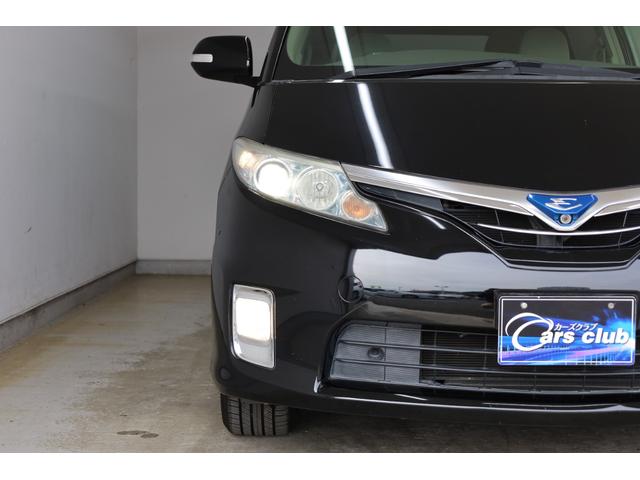 エスティマハイブリッド G 4WD ワンオーナー 両側電動スライドドア 純正8型HDDナビ Bカメラ 禁煙車 ダブルAAC パワーシート シートヒーター 純正17インチAW 脱着式デッキボード AC1500W オットマン ETC(28枚目)