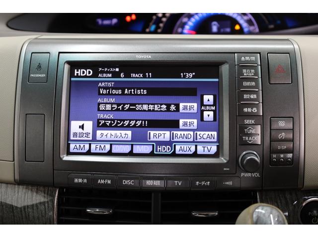 エスティマハイブリッド G 4WD ワンオーナー 両側電動スライドドア 純正8型HDDナビ Bカメラ 禁煙車 ダブルAAC パワーシート シートヒーター 純正17インチAW 脱着式デッキボード AC1500W オットマン ETC(50枚目)