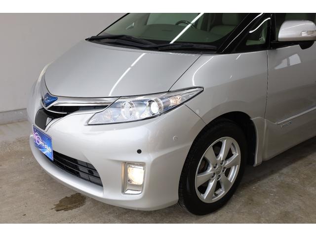 エスティマハイブリッド Gレザーパッケージ 4WD 大型サンルーフ 本革シート 両側電動スライドドア 電動床下格納機能 純正8型ナビ 純正後席モニター 純正17AW 脱着式デッキボード Wエアコン AC1500W オットマン レーダークルーズ(13枚目)