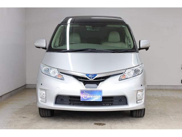 エスティマハイブリッド Gレザーパッケージ 4WD 大型サンルーフ 本革シート 両側電動スライドドア 電動床下格納機能 純正8型ナビ 純正後席モニター 純正17AW 脱着式デッキボード Wエアコン AC1500W オットマン レーダークルーズ(22枚目)