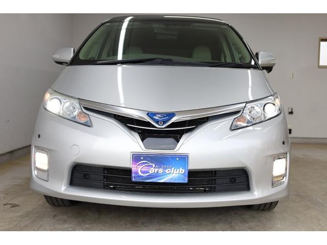 エスティマハイブリッド Gレザーパッケージ 4WD 大型サンルーフ 本革シート 両側電動スライドドア 電動床下格納機能 純正8型ナビ 純正後席モニター 純正17AW 脱着式デッキボード Wエアコン AC1500W オットマン レーダークルーズ(27枚目)