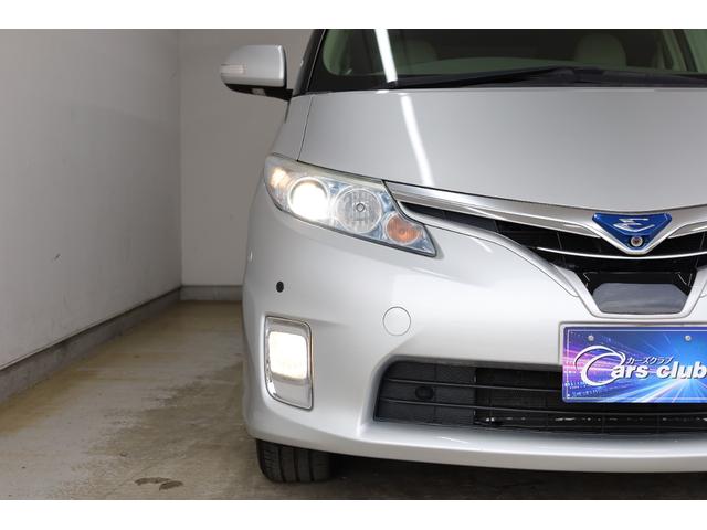 エスティマハイブリッド Gレザーパッケージ 4WD 大型サンルーフ 本革シート 両側電動スライドドア 電動床下格納機能 純正8型ナビ 純正後席モニター 純正17AW 脱着式デッキボード Wエアコン AC1500W オットマン レーダークルーズ(28枚目)