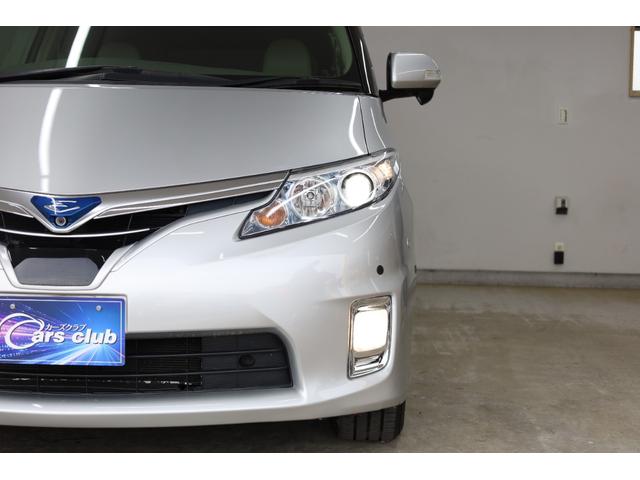 エスティマハイブリッド Gレザーパッケージ 4WD 大型サンルーフ 本革シート 両側電動スライドドア 電動床下格納機能 純正8型ナビ 純正後席モニター 純正17AW 脱着式デッキボード Wエアコン AC1500W オットマン レーダークルーズ(29枚目)