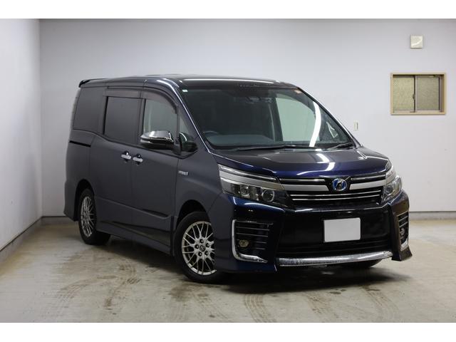 ヴォクシー ハイブリッドZS 煌II ワンオーナー アルパイン10型SDナビ アルパイン12.8型後席モニター Bカメラ 両側電動スライドドア 純正16インチAW 左右独立AAC 後席サンシェード ETC LEDヘッドライト フォグランプ(2枚目)