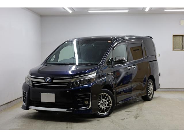 ヴォクシー ハイブリッドZS 煌II ワンオーナー アルパイン10型SDナビ アルパイン12.8型後席モニター Bカメラ 両側電動スライドドア 純正16インチAW 左右独立AAC 後席サンシェード ETC LEDヘッドライト フォグランプ(77枚目)