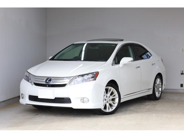 HS HS250h バージョンI 本革シート サンルーフ プリクラッシュセーフティ 禁煙車 純正HDDナビ BT接続 Bカメラ クリアランスソナー 純正17インチアルミ メモリー付きパワーシート シートヒーター 左右独立AAC ETC(79枚目)