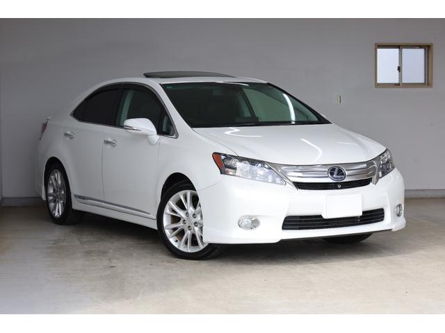 HS HS250h バージョンI 本革シート サンルーフ プリクラッシュセーフティ 禁煙車 純正HDDナビ BT接続 Bカメラ クリアランスソナー 純正17インチアルミ メモリー付きパワーシート シートヒーター 左右独立AAC ETC(80枚目)