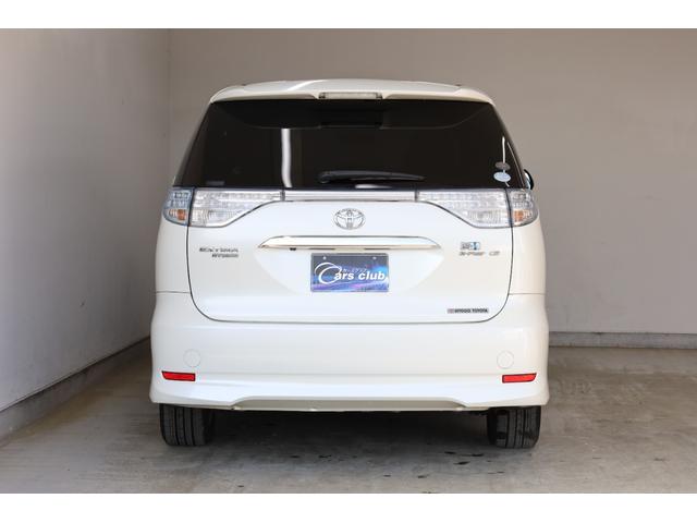 エスティマハイブリッド Ｇレザーパッケージ　４ＷＤ　大型サンルーフ　本革シート　両側電動スライドドア　電動床下格納機能　禁煙　純正８型ＨＤＤナビ　純正後席モニター　純正１７インチＡＷ　Ｗエアコン　ＡＣ１５００Ｗ　オットマン　クルーズコントロール（25枚目）