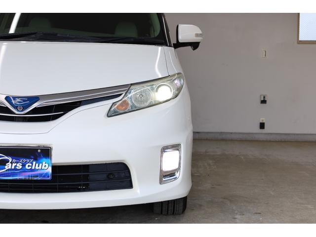 エスティマハイブリッド Ｇレザーパッケージ　４ＷＤ　大型サンルーフ　本革シート　両側電動スライドドア　電動床下格納機能　禁煙　純正８型ＨＤＤナビ　純正後席モニター　純正１７インチＡＷ　Ｗエアコン　ＡＣ１５００Ｗ　オットマン　クルーズコントロール（29枚目）