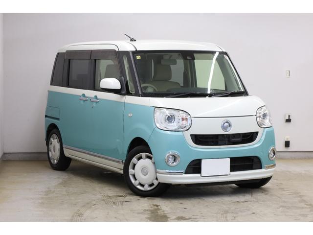 ムーヴキャンバス Ｇメイクアップ　ＳＡＩＩ　ユーザー下取車　禁煙車　両側電動スライドドア　スマートアシスト　純正８型ＳＤナビ　ＢＴ接続　全方位カメラ　ＬＥＤヘッドライト　フォグランプ　オートライト　純正１４インチホイール　ＥＴＣ　オートエアコン（2枚目）