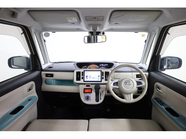 ムーヴキャンバス Ｇメイクアップ　ＳＡＩＩ　ユーザー下取車　禁煙車　両側電動スライドドア　スマートアシスト　純正８型ＳＤナビ　ＢＴ接続　全方位カメラ　ＬＥＤヘッドライト　フォグランプ　オートライト　純正１４インチホイール　ＥＴＣ　オートエアコン（4枚目）
