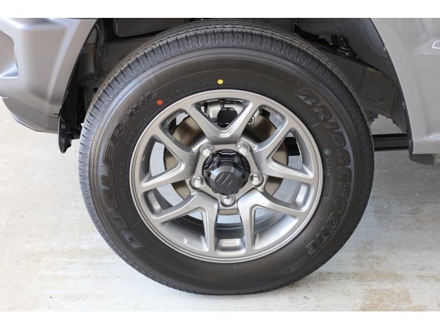 ジムニー XC 届出済未使用車 4WD デュアルセンサーブレーキサポート AT車 障害物ソナー ヒート付ミラー スマートキー&プッシュスタート 純正16インチAW シートヒーター スペアタイヤ 純正フロアマット付(14枚目)