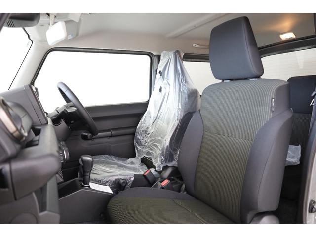 ジムニー XC 届出済未使用車 4WD デュアルセンサーブレーキサポート AT車 障害物ソナー ヒート付ミラー スマートキー&プッシュスタート 純正16インチAW シートヒーター スペアタイヤ 純正フロアマット付(17枚目)