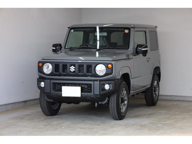 ジムニー XC 届出済未使用車 4WD デュアルセンサーブレーキサポート AT車 障害物ソナー ヒート付ミラー スマートキー&プッシュスタート 純正16インチAW シートヒーター スペアタイヤ 純正フロアマット付(23枚目)
