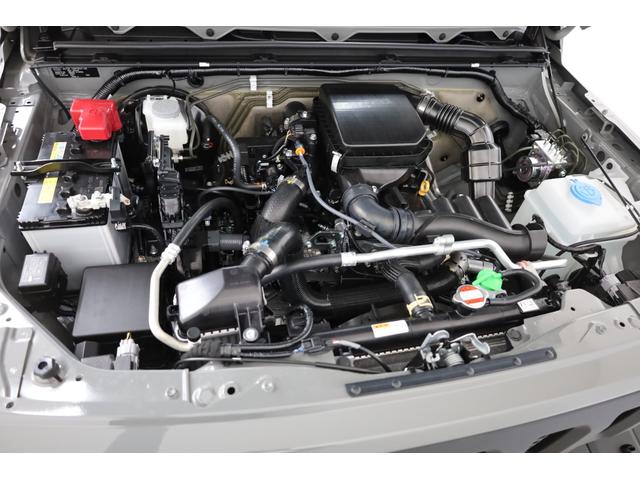 ジムニー XC 届出済未使用車 4WD デュアルセンサーブレーキサポート AT車 障害物ソナー ヒート付ミラー スマートキー&プッシュスタート 純正16インチAW シートヒーター スペアタイヤ 純正フロアマット付(77枚目)