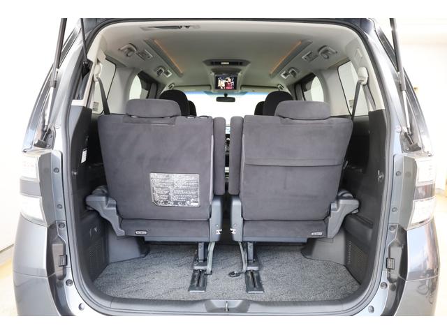 ヴェルファイア ２．４Ｚ　プラチナムセレクション　両側電動スライドドア　純正ＳＤナビ　Ｂカメラ　純正後席モニター　障害物ソナー　パワーバックドア　左右独立ＡＡＣ　リヤＡＡＣ　純正１８インチＡＷ　オットマン　ＥＴＣ　ＨＩＤヘッドライト　フォグランプ（73枚目）