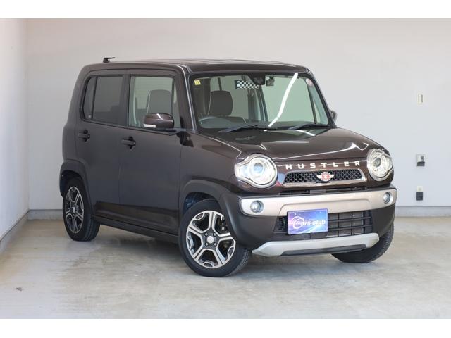 ハスラー Ｘ　ユーザー下取車　禁煙車　デュアルカメラブレーキサポート　シートヒーター　純正１５インチＡＷ　ＨＩＤヘッドライト　エクリプスＨＤＤナビ　ＢＴ接続　Ｂカメラ　ＥＴＣ　オートエアコン　助手席収納ボックス（2枚目）