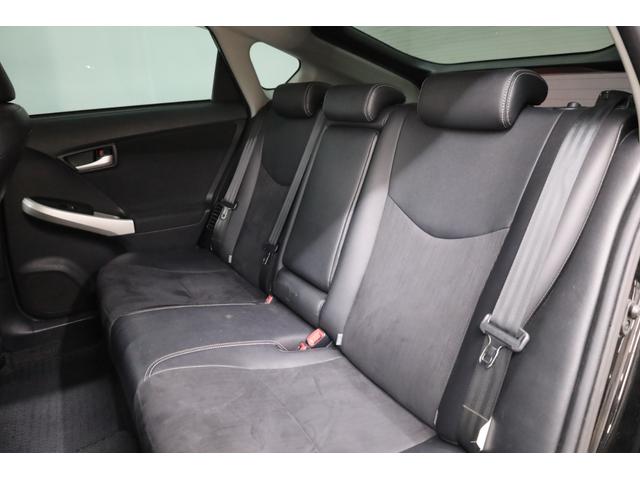 プリウス Gツーリングセレクション 後期型 寒冷地仕様 禁煙車 純正8型HDDナビ BT接続 Bカメラ 純正17インチツーリングAW LEDヘッドライト パワーシート クルーズコントロール ハーフレザーシート 雨滴感知式ワイパー ETC(18枚目)