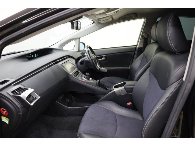 プリウス Gツーリングセレクション 後期型 寒冷地仕様 禁煙車 純正8型HDDナビ BT接続 Bカメラ 純正17インチツーリングAW LEDヘッドライト パワーシート クルーズコントロール ハーフレザーシート 雨滴感知式ワイパー ETC(40枚目)