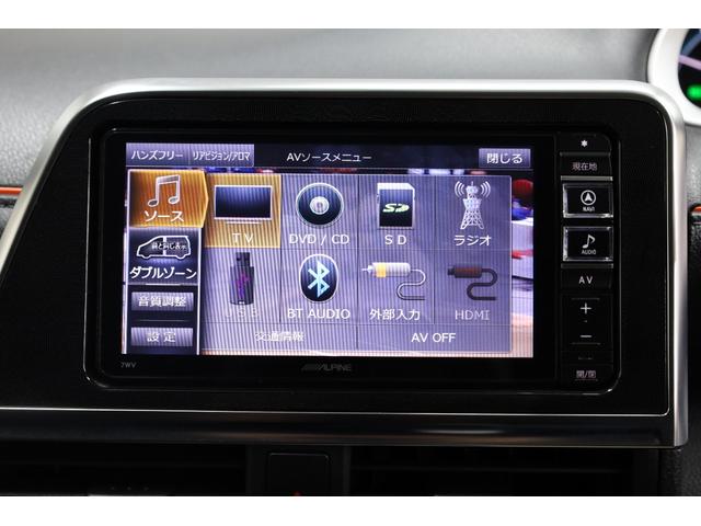 シエンタ ハイブリッドＧ　３列シート　両側電動スライドドア　アルパインＳＤフルセグナビ　アルパイン１０．１型後席モニター　リモコン　スマートエントリー　禁煙車　純正１５インチホイール　ＥＴＣ　オートエアコン　純正フロアマット（6枚目）