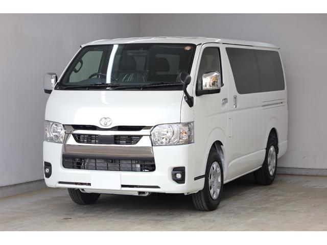 ハイエースバン スーパーＧＬ　ダークプライムＩＩ　ディーゼル車　５人乗り　登録済み未使用車　両側電動スライドドア　セーフティセンス　パーキングサポートブレーキ　デジタルインナーミラー　アクセサリーコンセント　スマートキー＆プッシュスタート　ＡＡＣ（80枚目）