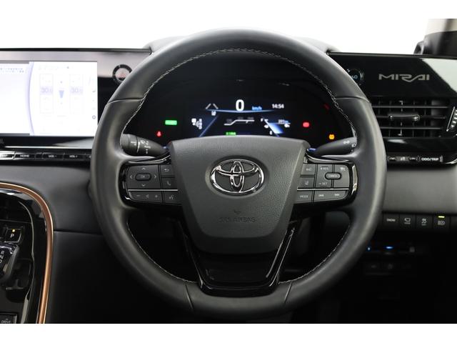 MIRAI Z エグゼクティブパッケージ 本革シート パノラマムーンルーフ JBLプレミアムサウンド 純正20インチAW 純正12.3型メモリーナビ 全方位カメラ TSS ICS BSM HUD デジタルインナーミラー AC1500W ETC(58枚目)