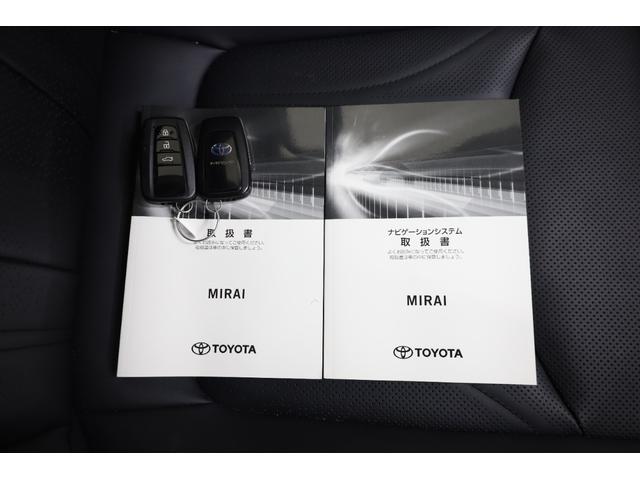 MIRAI Z エグゼクティブパッケージ 本革シート パノラマムーンルーフ JBLプレミアムサウンド 純正20インチAW 純正12.3型メモリーナビ 全方位カメラ TSS ICS BSM HUD デジタルインナーミラー AC1500W ETC(78枚目)