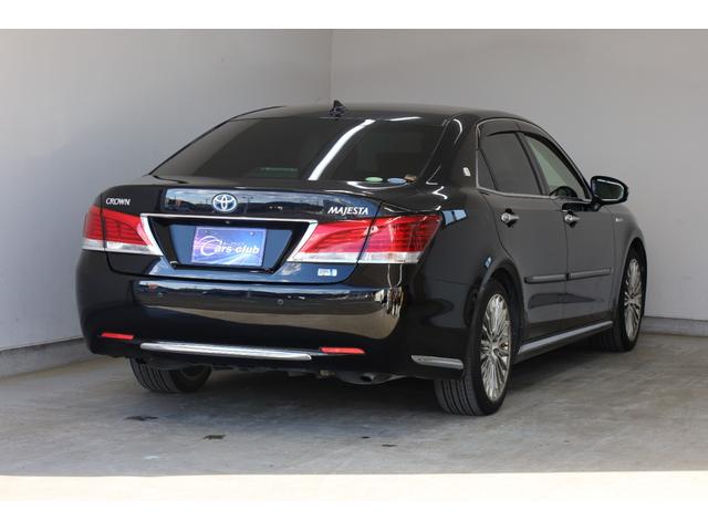 クラウンマジェスタ Fバージョン 本革シート アドバンストパッケージ 純正18インチAW 純正8型HDDナビ Bカメラ 禁煙車 メモリー付パワーシート シートエアコン 電動リアサンシェード 後席サンシェード イージークローザー ETC(26枚目)