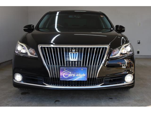 クラウンマジェスタ Fバージョン 本革シート アドバンストパッケージ 純正18インチAW 純正8型HDDナビ Bカメラ 禁煙車 メモリー付パワーシート シートエアコン 電動リアサンシェード 後席サンシェード イージークローザー ETC(27枚目)