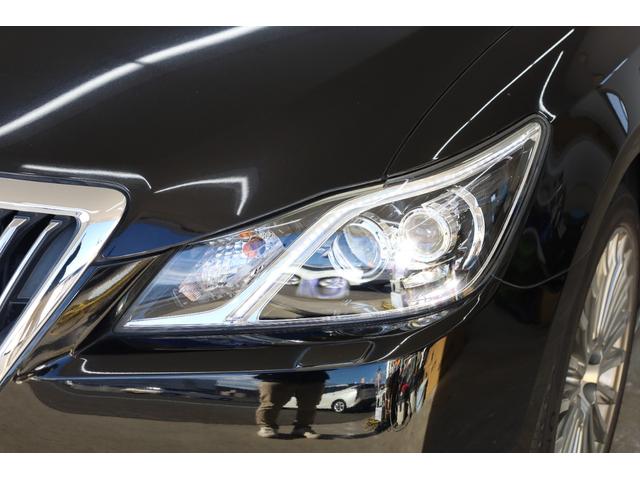 クラウンマジェスタ Fバージョン 本革シート アドバンストパッケージ 純正18インチAW 純正8型HDDナビ Bカメラ 禁煙車 メモリー付パワーシート シートエアコン 電動リアサンシェード 後席サンシェード イージークローザー ETC(31枚目)