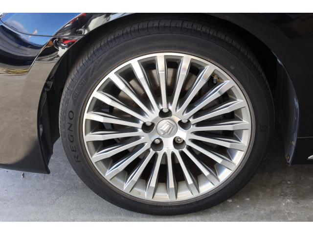 クラウンマジェスタ Fバージョン 本革シート アドバンストパッケージ 純正18インチAW 純正8型HDDナビ Bカメラ 禁煙車 メモリー付パワーシート シートエアコン 電動リアサンシェード 後席サンシェード イージークローザー ETC(36枚目)