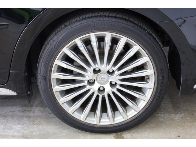 クラウンマジェスタ Fバージョン 本革シート アドバンストパッケージ 純正18インチAW 純正8型HDDナビ Bカメラ 禁煙車 メモリー付パワーシート シートエアコン 電動リアサンシェード 後席サンシェード イージークローザー ETC(37枚目)